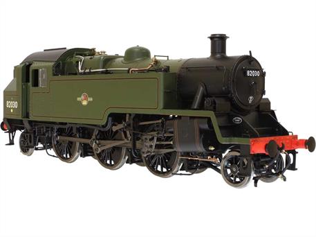 A highly detailed model of the British Railways standard class 3MT 2-6-2 tank engines under development by Lionheart Trains.This model is to be finished as number 82030 in British Railways lined green livery with late lion holding wheel crest.