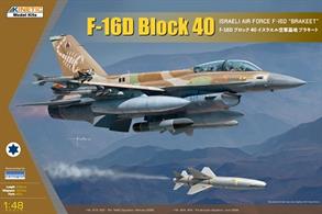 Kinetic Models K48130 Lockheed Martin F-16D Block 40 Brakeet