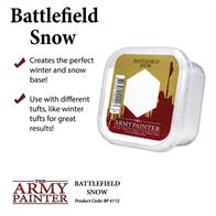 For any arctic climate or winter bases. Gives a nice sharp contrast to darker or very multi-coloured models.