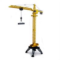 The HuiNa 12-Channel 2.4G Tower Crane is a scale model of a construction crane that works just like the real thing. The powerful motor allows for lifting heavy weights.The 2.4GHz transmitter allows for 7 separate functions. 2.4GHz technology allows for multiple models to run at the same time without interference. The die-cast cab also features lights and sound for the ultimate in scale realism.