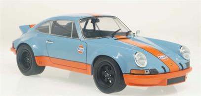 Solido 1/18th S1801115 Porsche 911 1973 RSR Gulf Diecast Car Model