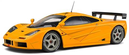 Solido 1/18th 1804104 McLaren F1 GTR Short Tail Orange Papaya 1996 Diecast Model