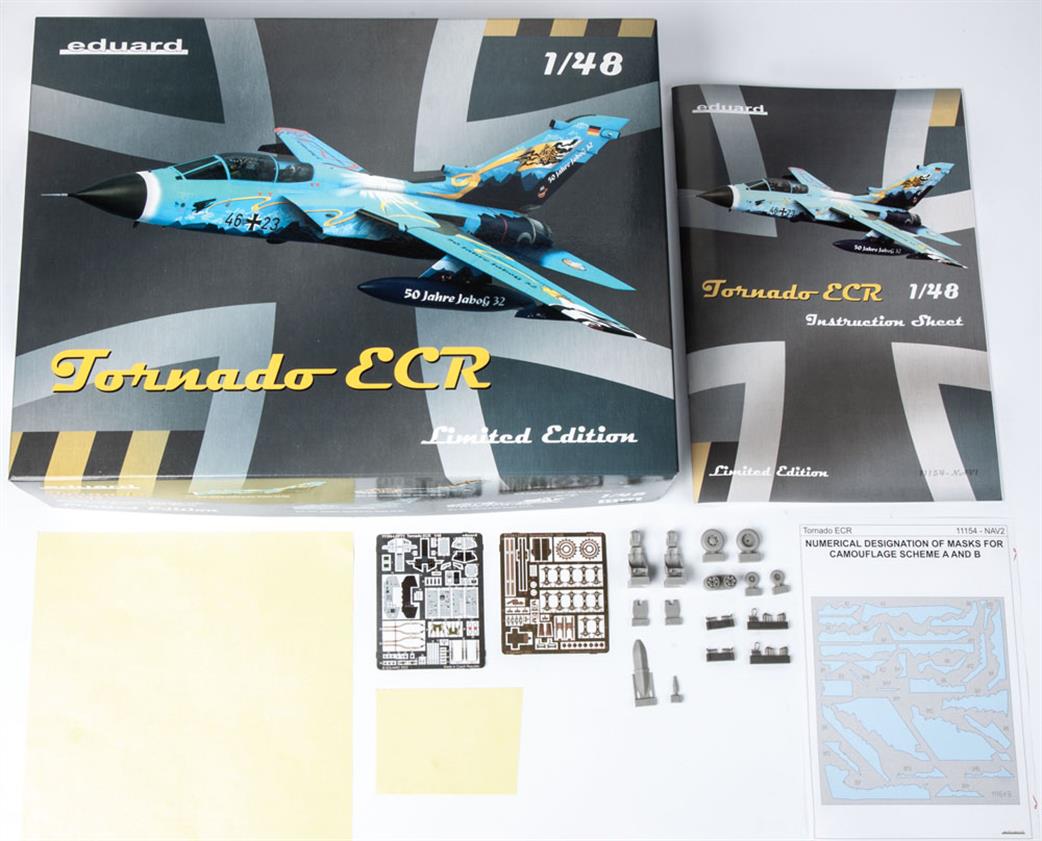 Eduard 1/48 11154 Tornado ECR Multi Role Luftwaffe Plastic Kit Limited Edition