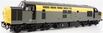 Heljan 3722 O Gauge BR Class 37/0 Split Headcode BR Civil Engineers Grey/Yellow Dutch