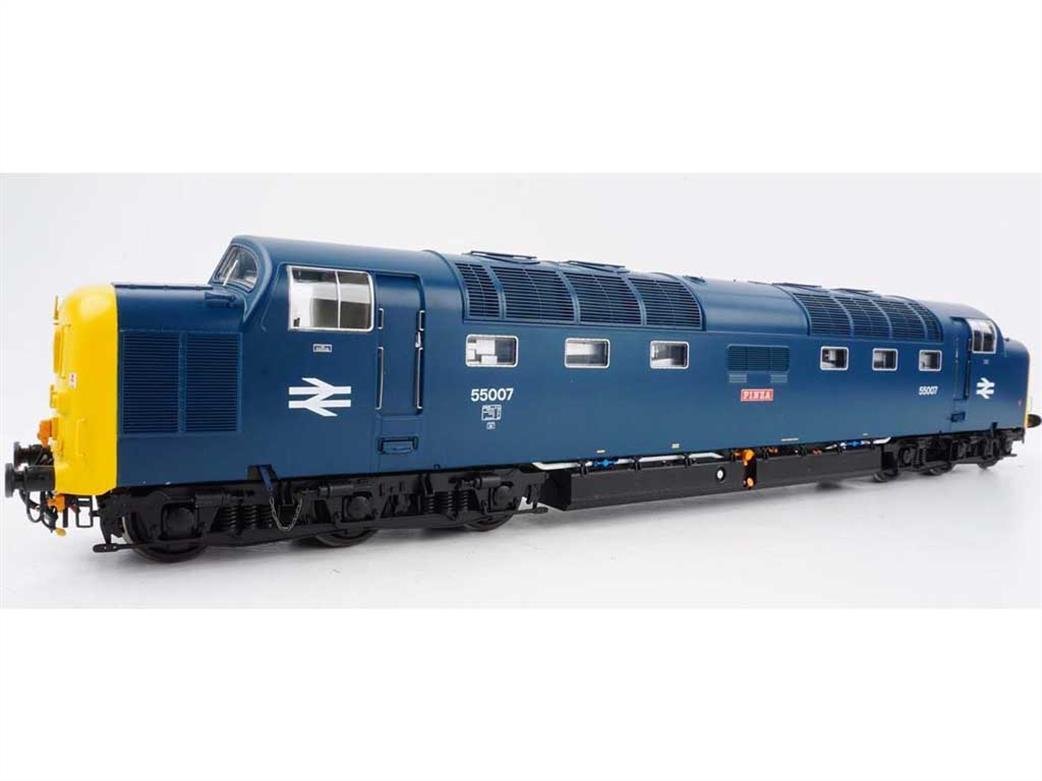 Heljan 5520 BR Class 55 Deltic Locomotive BR Blue 55007 Pinza O Gauge
