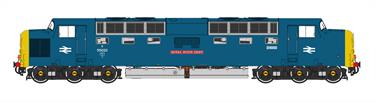 Heljan 5525 BR Class 55 Deltic Locomotive BR Railtour Blue 55022 Royal Scots Grey