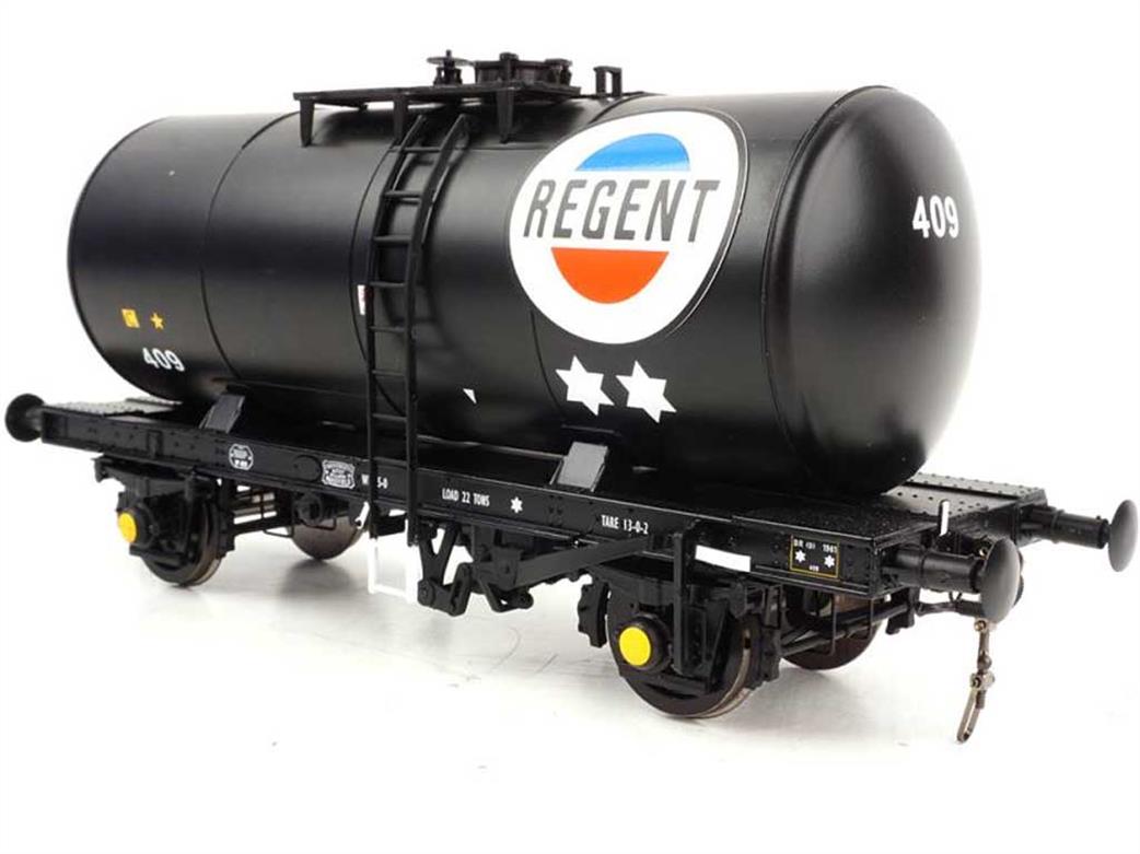 Heljan O Gauge 1015 35-tonne 4-Wheel Class B Oil Tank Wagon Regent 409