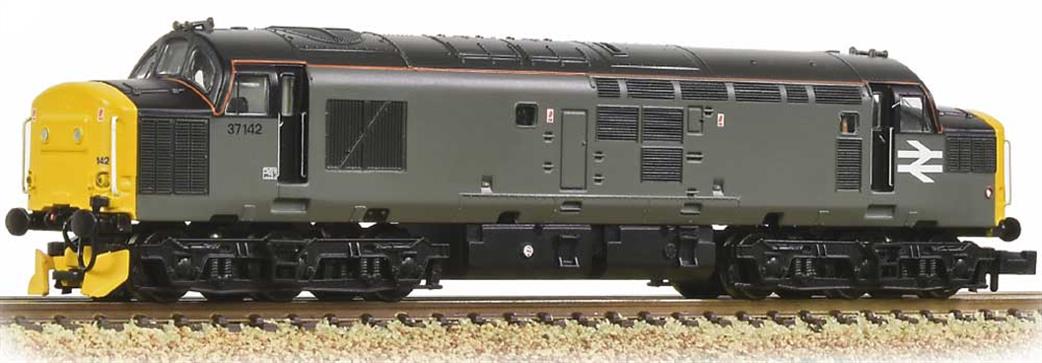 Graham Farish N 371-466DB BR 37142 Class 37/0 Engineers Plain Grey Livery Midlands Region Exclusive