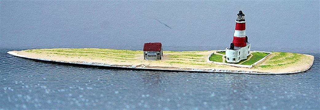 Coastlines 1/1250 CL-L34 Orford Ness diorama with lighthouse and lookout c1920-1950