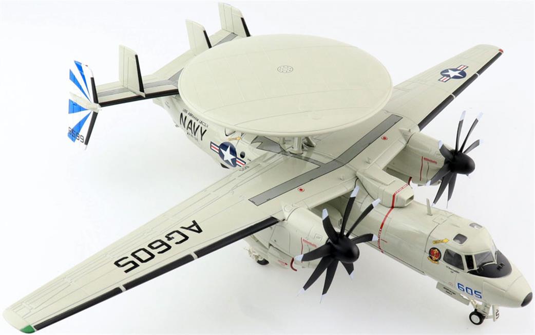 Hobby Master 1/72 HA4819 E-2D Hawkeye 168599, VAW-121, USS Abraham Lincoln, Sept 2018