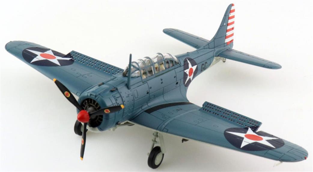 Hobby Master 1/72 HA0176 Douglas SBD-3 Dauntless flown by CDR Howard Young, Commander Enterprise Air Group, 1942