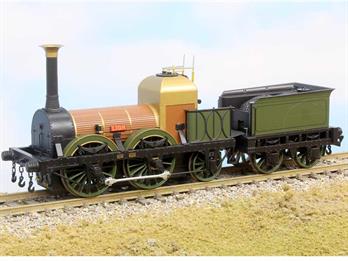 This detailed model of the 1839 built Liverpool &amp; Manchester Railway 0-4-2 locomotive LION is being produced to mark this historic locomotives' role in the Titfield Thunderbolt film and is also to be released in correct historic liveries.This model is finished in the locomotives' 1930s appearance, after restoration at Crewe works for the L&amp;MR centenary celebrations, featuring enclosed tender spring boxes, no pressure gauge and finished in LNWR style green and Indian red livery.DCC and sound fitted model.