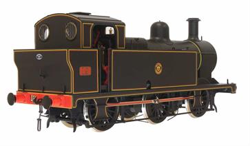 The railways of the Northern Counties Committee in Northern Ireland were operated by the Midland Railway, later becoming part of the LMS. Two of the LMS standard 3F Jinty shunting engines were regauged to the Irish 5'3" gauge in 1944 for service on the NCC, becoming class Y locomotives 18 and 19.Number 19 is modelled in the later UTA lined black livery with Ulster Transport emblems.DCC and sound fitted model