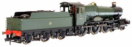 Model announced 2020New and highly detailed model of the GWR 78xx Manor class of 'light' 4-6-0 locomotives produced by CB Collett in the 1930s for service on routes where the Hall class was prohibited.Model finished as class leader 7800 Torquay Manor in 1930s GWR green livery with shirtbutton monogram. DCC and Sound fitted model.