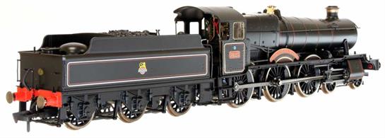 New and highly detailed model of the GWR 78xx Manor class of 'light' 4-6-0 locomotives produced by CB Collett in the 1930s for service on routes where the Hall class was prohibited.Model finished as British Railways built 7823 Hook Norton Manor in BR mixed traffic lined black livery as running from Chester shed in 1952 before the drafting improvements were made. Model features Collet parallel shank buffers, original GWR pattern chimney, new driving wheels and a flush-riveted tender. with British Railways lion over wheel emblem.DCC and Sound fitted model.