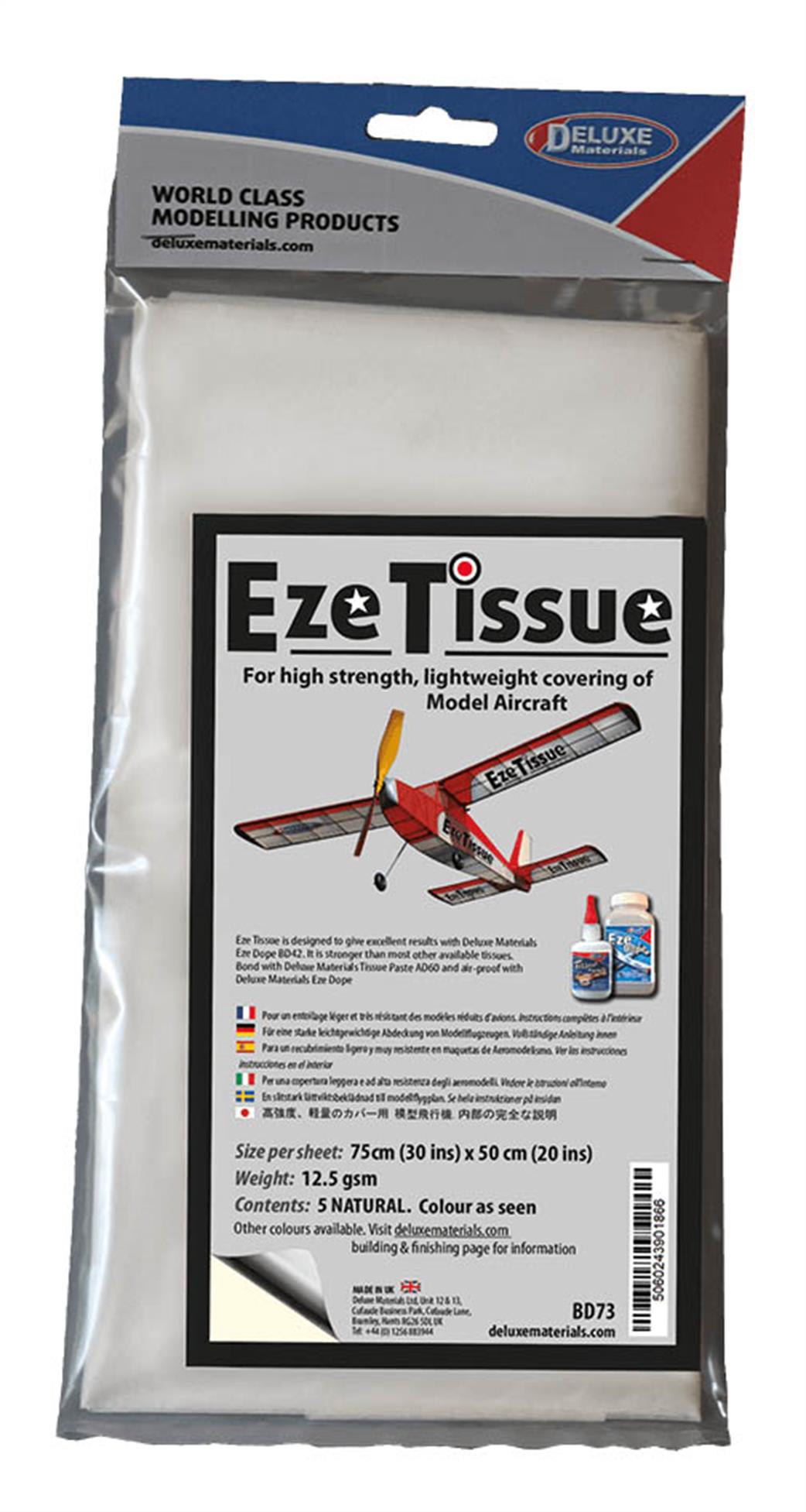 Deluxe Materials  BD73 Eze Tissue Natural