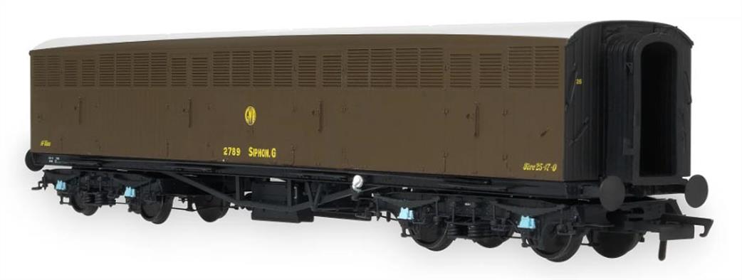Accurascale OO ACC2412 GWR 2789 Siphon G Diagram O.33 GWR Chocolate Brown Livery