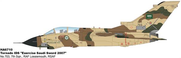 "Tornado IDS ""Exercise Saudi Sword 2007"" No.703, 7th Sqn., RAF Lossiemouth, RSAF"