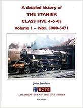 9780901115980 RCTS Stanier Class Five 4-6-0s Vol 1A detailed history. Locomotives of the LMS series.Author: John Jennison.Publisher: RCTS.Hardback. 288pp. 21cm by 27cm.