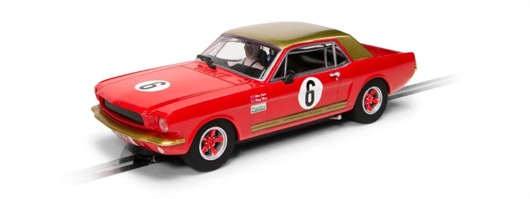 Scalextric 1/32 C4339 Ford Mustang Alan Mann Racing Henry Mann & Steve Soper Slot Car model