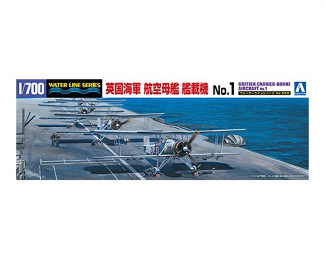 Aoshima 1/700 05942 British Carrier Borne Aircraft Set 1