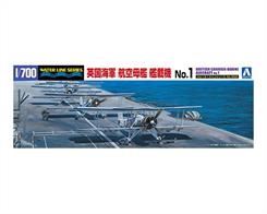 Aoshima 05942 1/700th British Carrier Borne Aircraft Set 1