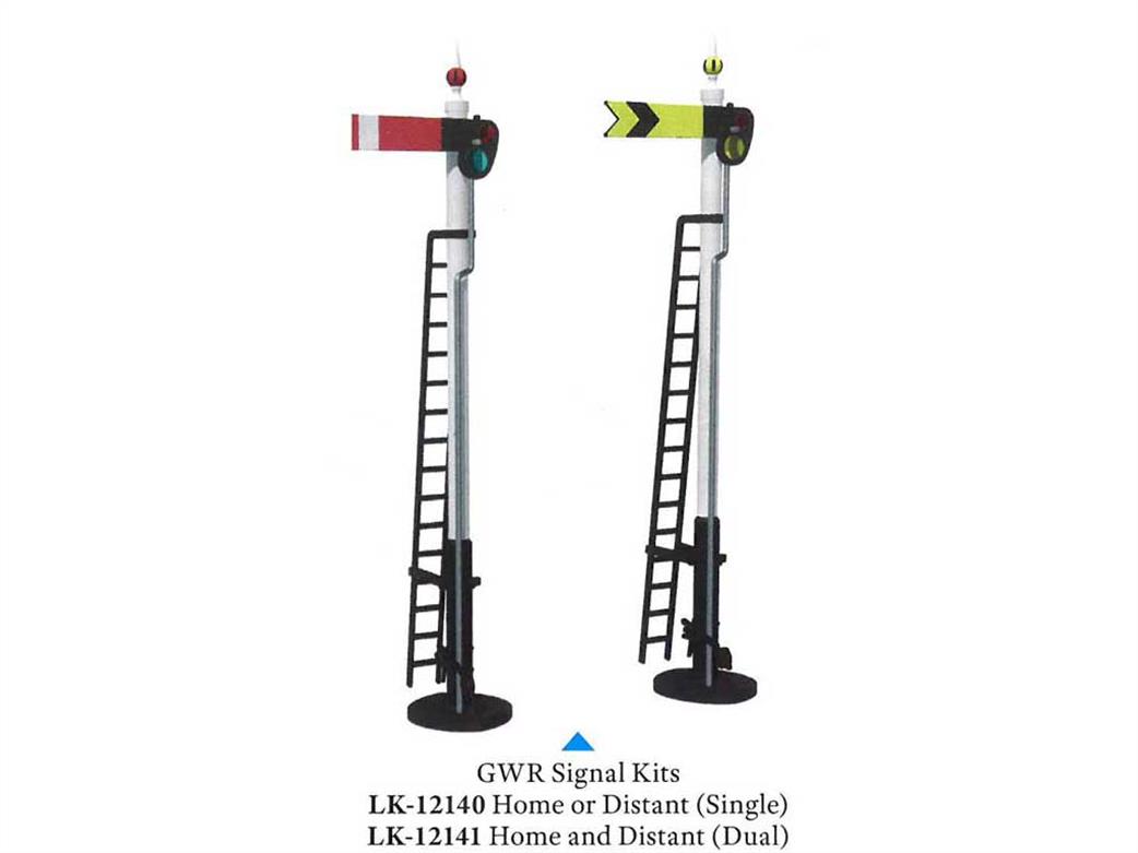 Peco LK-12141 GWR Dual Arm Home and/or Distant Signal Kit TT:120