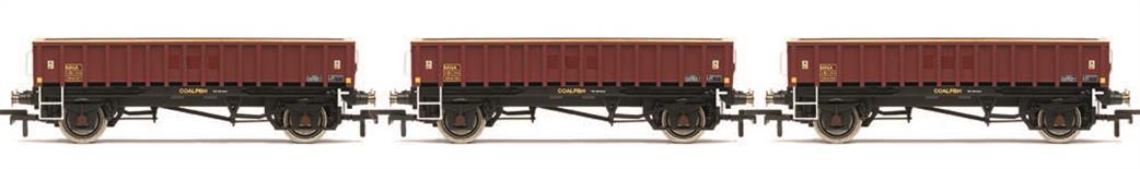 Hornby OO R60163 Pack of Three Ex-EWS MHA Coalfish Ballast Wagons