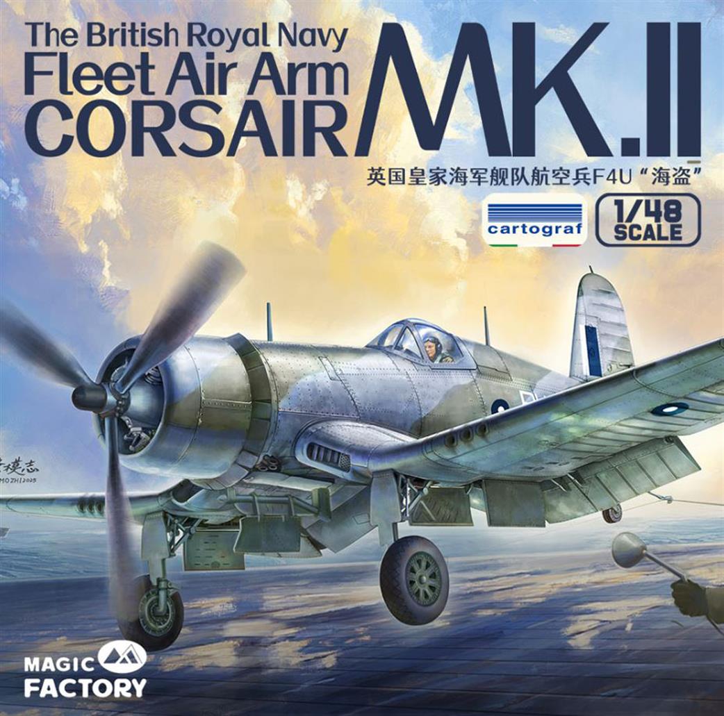 Magic Factory 1/48 MF5004 The British Royal Navy Fleet Arm Arm Corsair MK II Fighter Kit