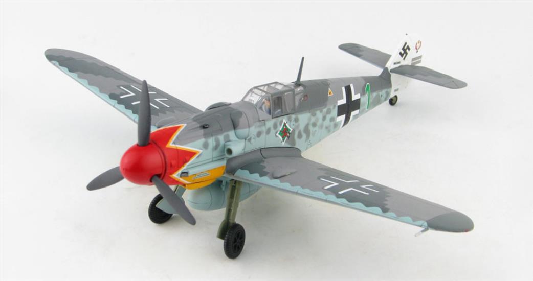 Hobby Master 1/48 HA8716 Messerschmitt Bf109e-3 Yellow 1 Obil. Josef Priller Steffelkaptian of 6/JG France Autums 1940