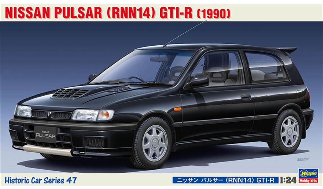 Hasegawa 1/24th 21147 Nissan Pulsar (RNN14) GTI-R Car Kit