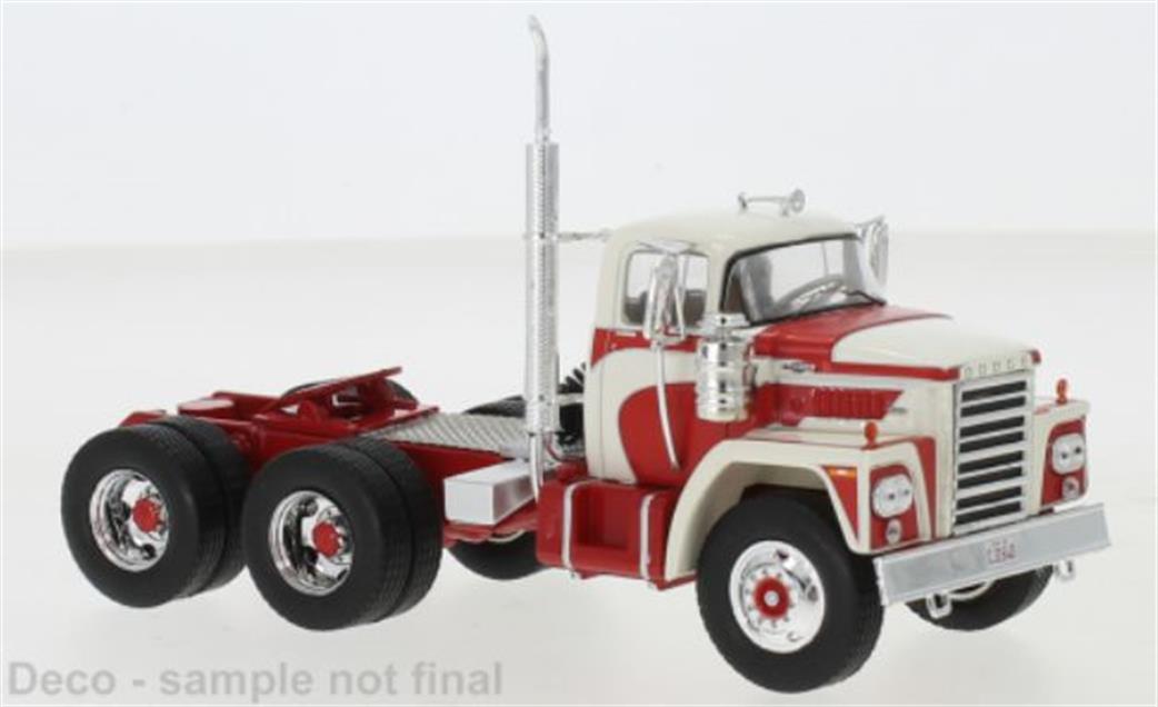 IXO 1/43 TR110 Dodge LCF CT900 White/Red 1960