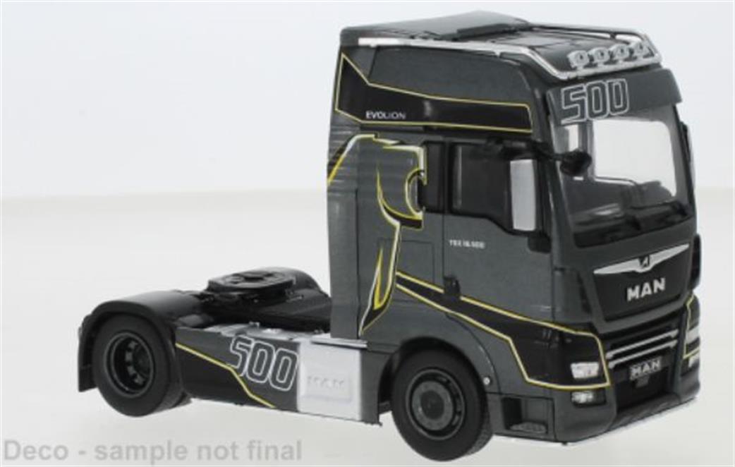 IXO 1/43 TR113 MAN TGX XXL D38 Grey/Decoration