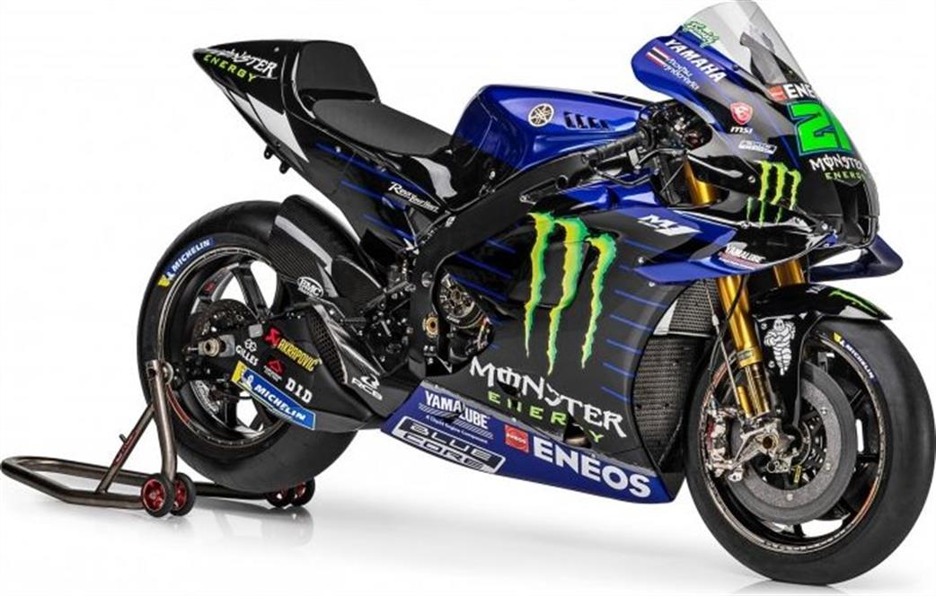 Maisto 1/18 M36373 #21 Yamaha YZR-M1 Yamaha Factory Racing #21 Franco Morbidelli 2021