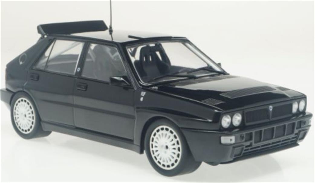 Whitebox 124087 Lancia Delta Integrale 16V Black 1989 Model 1/24