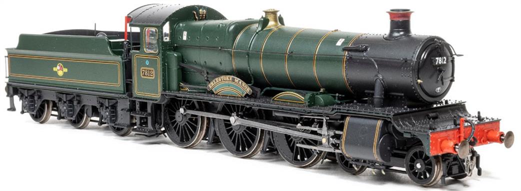 Accurascale OO ACC2505-7812 BR 7812 Erlestoke Manor Collett Manor Class 4-6-0 BR Lined Green Late Crest