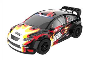 Introducing from UDIRC two new RTR 1/16th fully proportional 4WD Rally cars, with great looking bodies, Working lights, 2.4GHz radio and an awesome turn of speed!