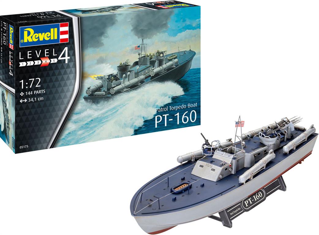 Revell 05175 Patrol Torpedo Boat PT-559 / PT-160 Kit 1/72