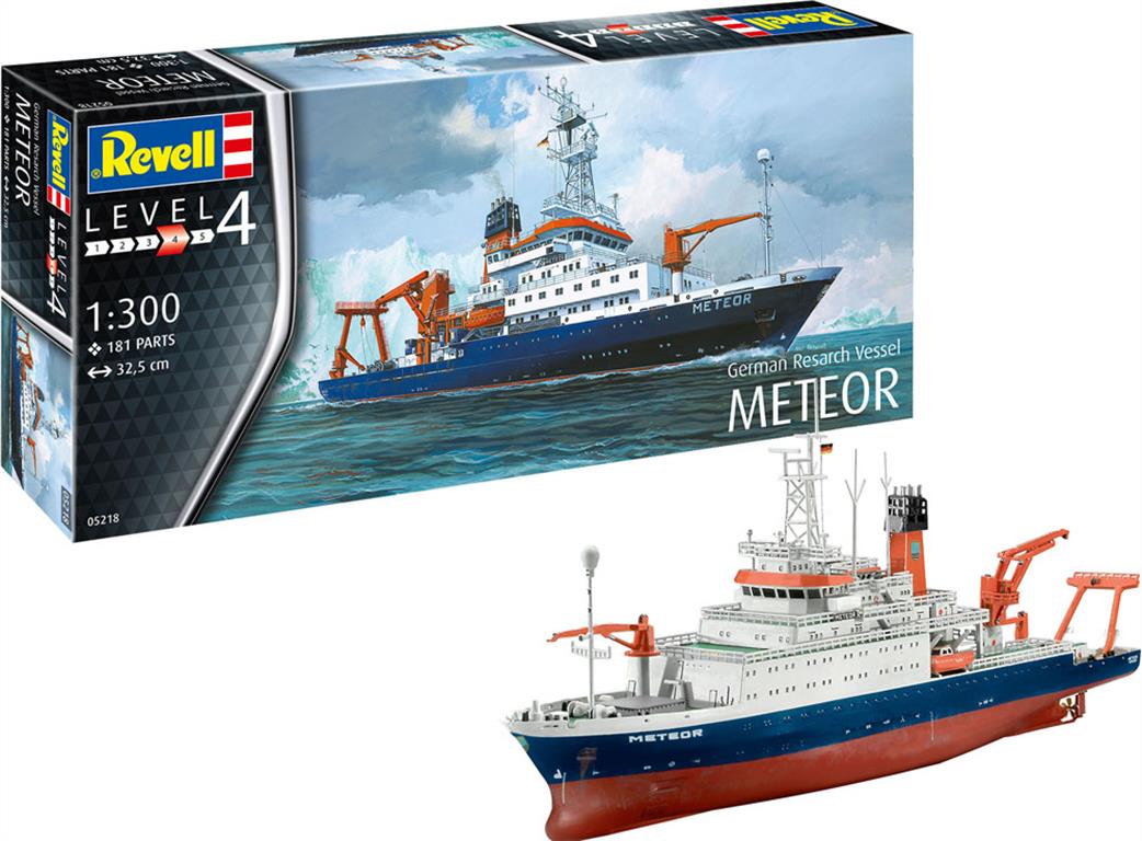 Revell 1/300 05218 German Research Vessel Meteor Ship Kit
