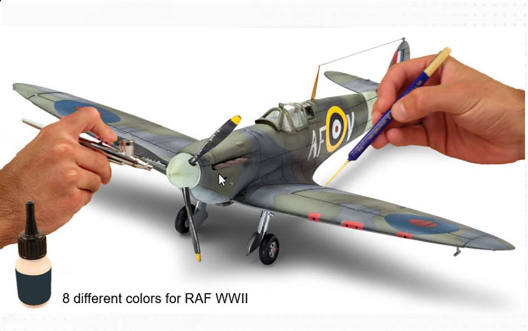 Revell  36201 Model Color RAF WWII Acrylic 8 Paint Set