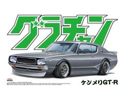 Aoshima 04276 1/24th Grand Champion Nissan Skyline HT 2000 GT-R Car Kit