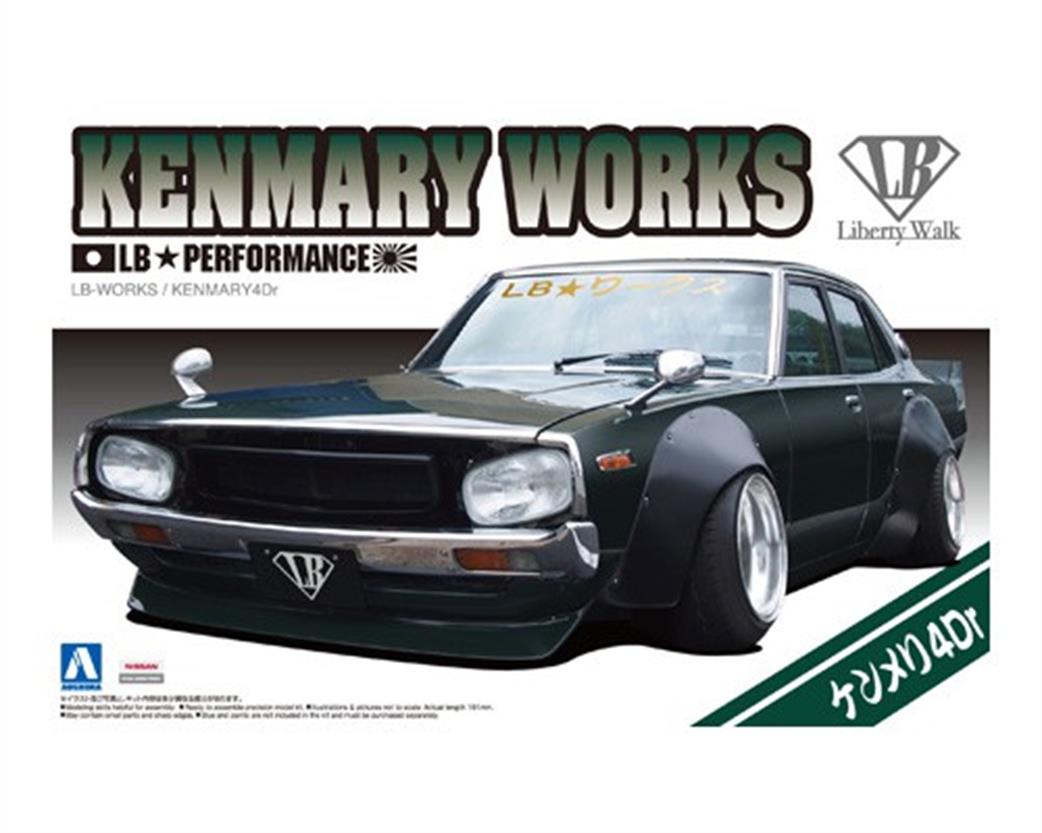 Aoshima 1/24 05127 LB Performance Ken Mary Works 4 Door Car Kit