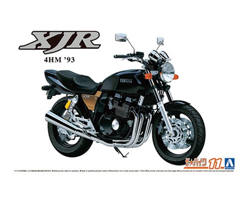 Aoshima 1/12 06303 Yamaha 4HM XJR400R '93 Motorbike Kit