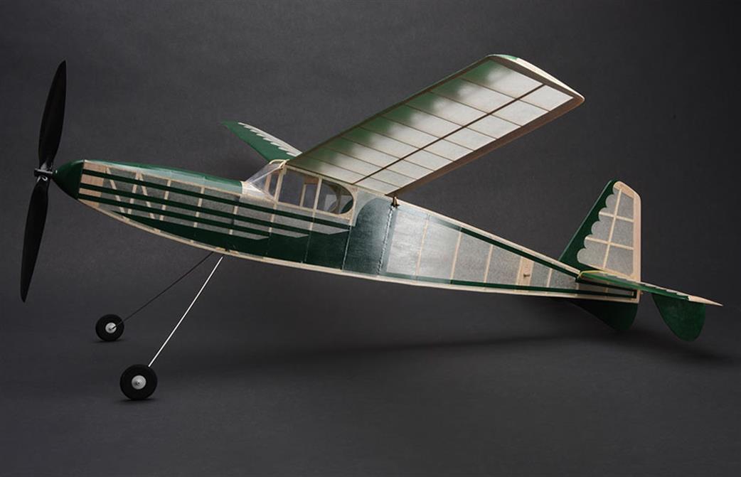Keil Kraft  KK2050 Gipsy Rubber Power Balsawood Aircraft Kit Laser Cut
