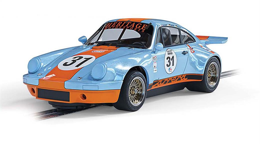 Scalextric 1/32 C4304 Porsche 911 Carrera RSR 3.0 Gulf Edition Slot Car model