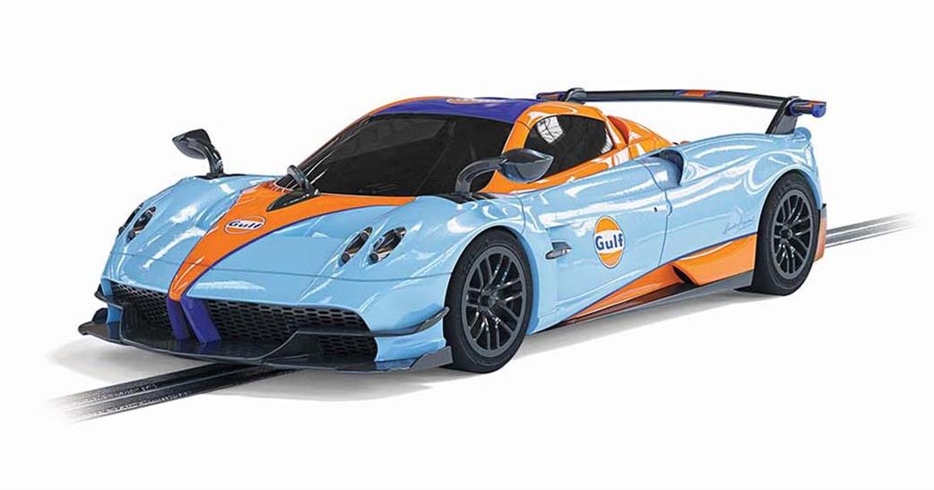 Scalextric 1/32 C4335 Pagani Huayra BC Roadster Gulf Edition Slot Car Model
