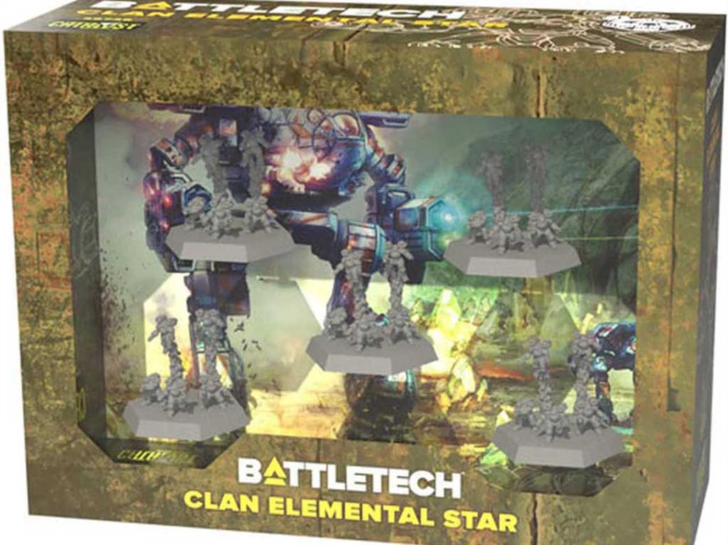 Catalyst Games Labs  CAT35739 BattleTech Clan Elemental Star