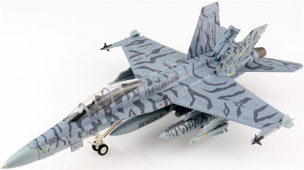 Hobby Master 1/72 HA3569 USN F/A-18D ATARS Bengals Diecast Aircraft Model