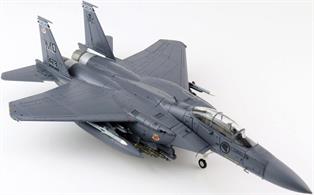"Boeing F-15SG Strike Eagle 05-0005, 428th FS, USAF ""Buccaneers"" (RSAF Jet), Mountain Home AFB, 2011"