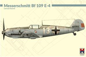 1/32 Hobby 2000 32005 Messerschmitt Bf 109 E-4 ex dragon kit